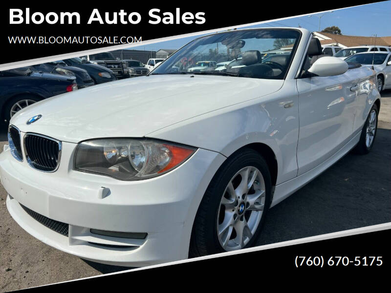 2009 BMW 1 Series for sale at Bloom Auto Sales in Escondido CA