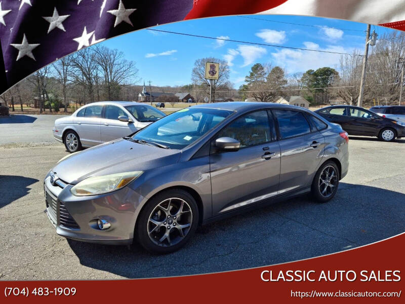 2014 Ford Focus for sale at Classic Auto Sales in Maiden NC
