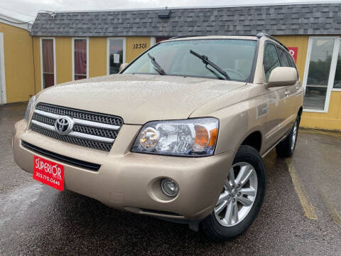 2006 Toyota Highlander Hybrid for sale at Superior Auto Sales, LLC in Wheat Ridge CO