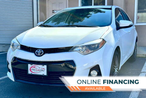 2014 Toyota Corolla for sale at Car Club Cali in Fresno CA