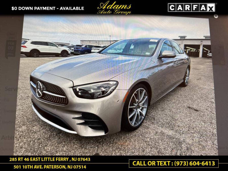 2021 Mercedes-Benz E-Class for sale at Adams Auto Group in Paterson NJ