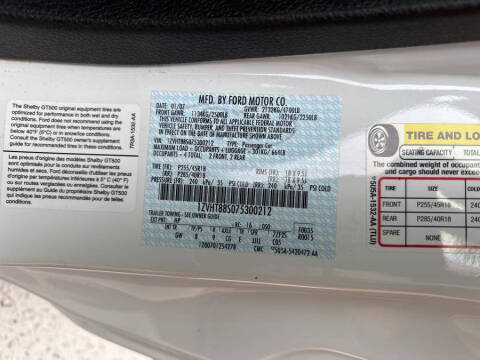 2007 Ford Shelby GT500