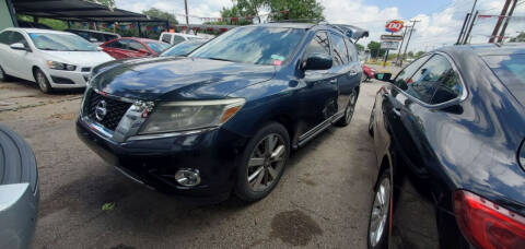 2014 Nissan Pathfinder for sale at C.J. AUTO SALES llc. in San Antonio TX