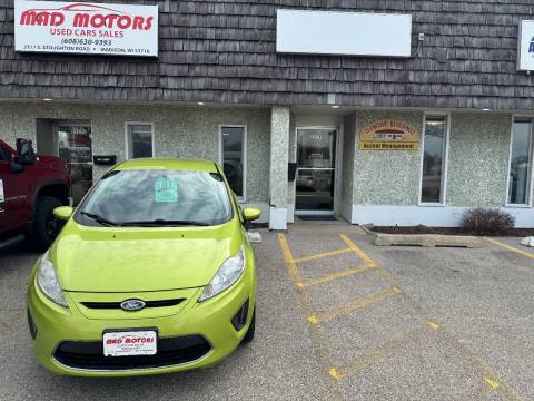 2011 Ford Fiesta for sale at MAD MOTORS in Madison WI