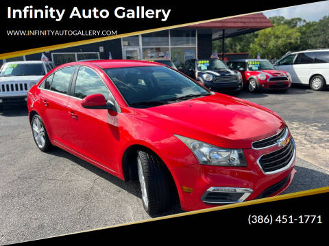 2015 Chevrolet Cruze for sale at Infinity Auto Gallery in Daytona Beach FL