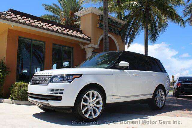 2015 Land Rover Range Rover for sale at Domani Motors in Deerfield Beach FL