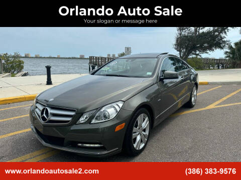 2012 Mercedes-Benz E-Class for sale at Orlando Auto Sale in Port Orange FL