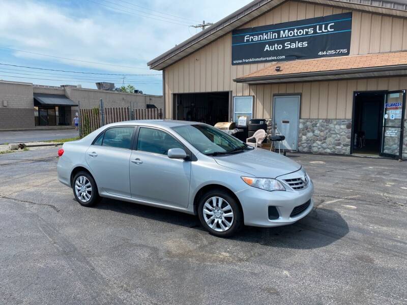 2013 Toyota Corolla for sale at Franklin Motors in Franklin WI