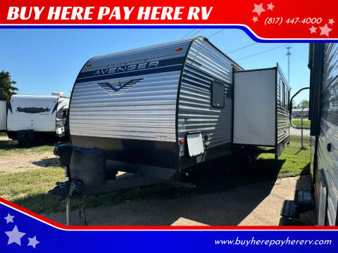 2022 Prime Time RV Avenger 27DBS for sale at BUY HERE PAY HERE RV in Burleson TX