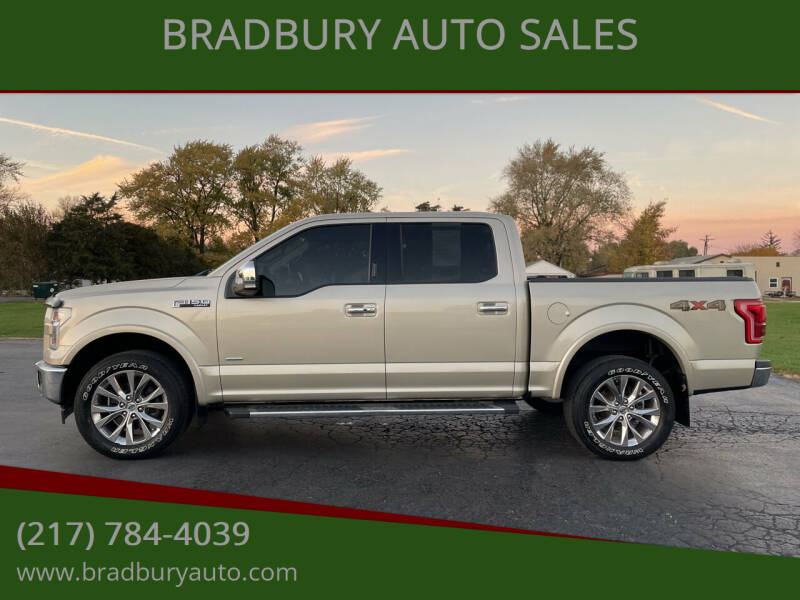 2017 Ford F-150 for sale at BRADBURY AUTO SALES in Gibson City IL