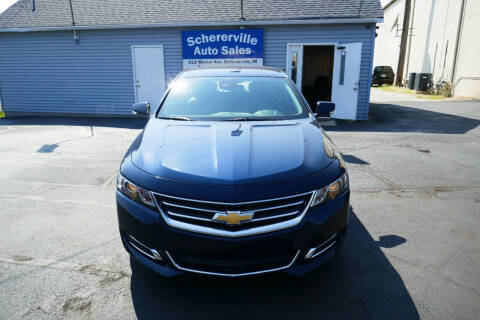 2017 Chevrolet Impala for sale at SCHERERVILLE AUTO SALES in Schererville IN