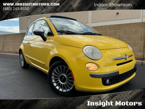 2012 FIAT 500c for sale at Insight Motors in Tempe AZ