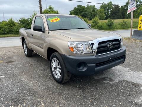 2007 Toyota Tacoma for sale at VKV Auto Sales in Laurel MD