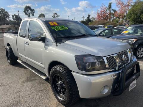 2004 Nissan Titan for sale at 1 NATION AUTO GROUP in Vista CA
