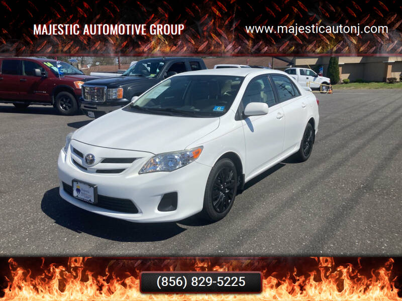 2012 Toyota Corolla for sale at Majestic Automotive Group in Cinnaminson NJ