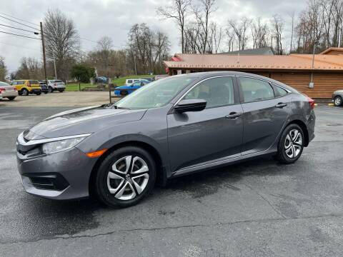 2016 Honda Civic for sale at Twin Rocks Auto Sales LLC in Uniontown PA