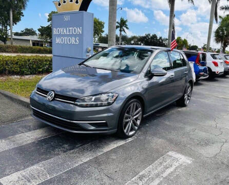 2021 Volkswagen Golf for sale at ROYALTON MOTORS in Plantation FL