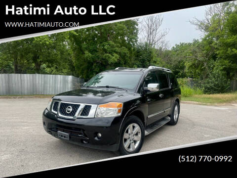 2011 Nissan Armada for sale at Hatimi Auto LLC in Austin TX