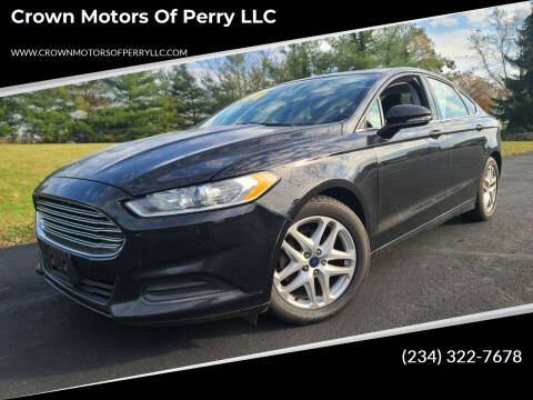 2016 Ford Fusion for sale at Crown Motors Of Perry LLC in Canton OH