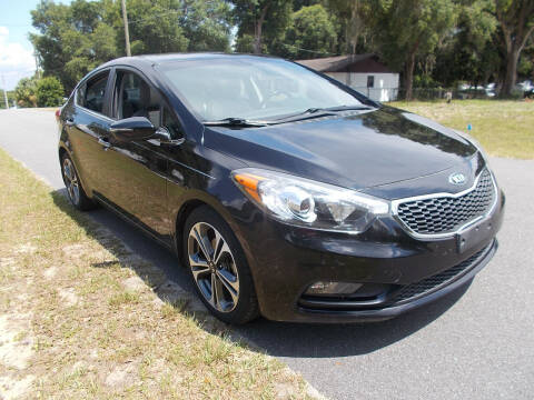 2016 Kia Forte for sale at LANCASTER'S AUTO SALES INC in Fruitland Park FL