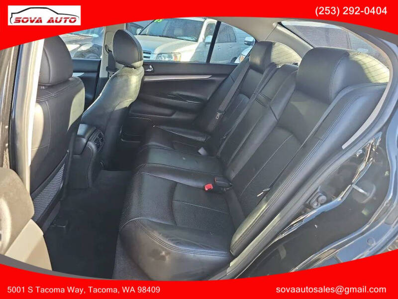 2011 Infiniti G37 Sedan