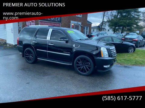 2010 Cadillac Escalade for sale at PREMIER AUTO SOLUTIONS in Spencerport NY