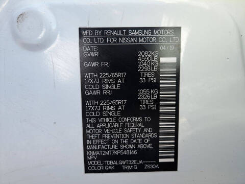 2019 Nissan Rogue SV