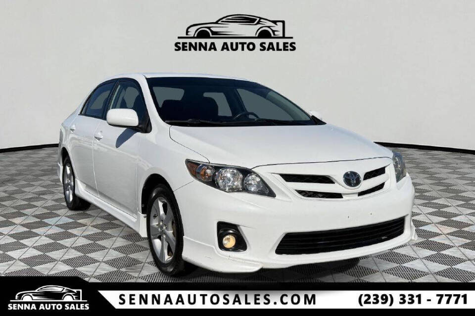 2012 Toyota Corolla for sale at SENNA AUTO SALES in Naples, FL