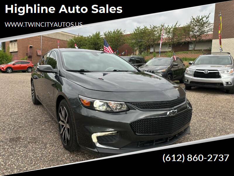 2017 Chevrolet Malibu for sale at Highline Auto Sales in Maplewood MN