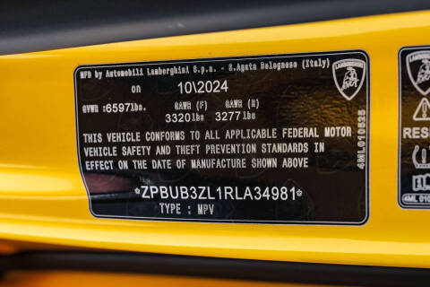 2024 Lamborghini Urus S