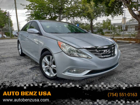 2012 Hyundai Sonata for sale at AUTO BENZ USA in Fort Lauderdale FL
