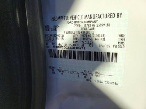 2025 Ford F-750 Super Duty