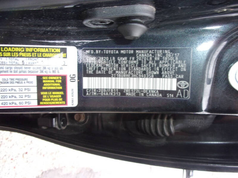 2017 Toyota Corolla LE