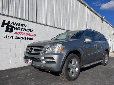 2012 Mercedes-Benz GL-Class for sale at HANSEN BROTHERS AUTO SALES in Milwaukee WI
