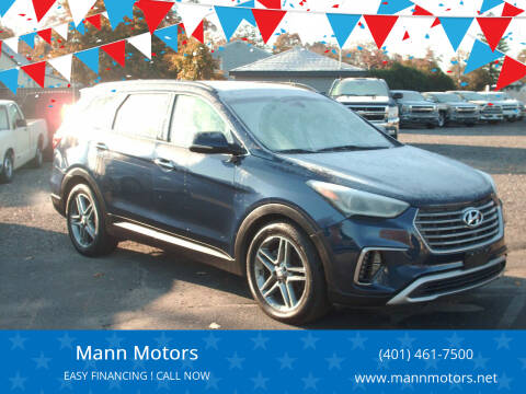 2017 Hyundai Santa Fe for sale at Mann Motors Inc. in Warwick RI