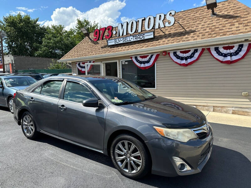 2012 Toyota Camry for sale at 973 MOTORS in Paterson NJ