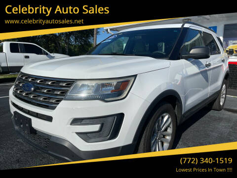 2016 Ford Explorer for sale at Celebrity Auto Sales in Fort Pierce FL