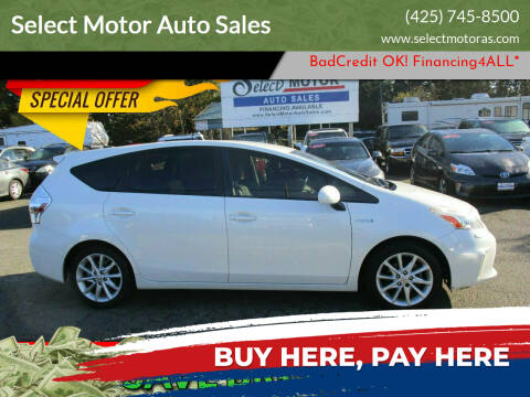 2013 Toyota Prius v for sale at Select Motor Auto Sales in Lynnwood WA
