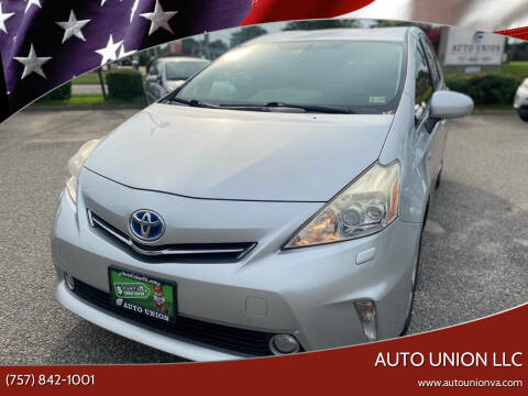 2014 Toyota Prius v for sale at Auto Union LLC in Virginia Beach VA