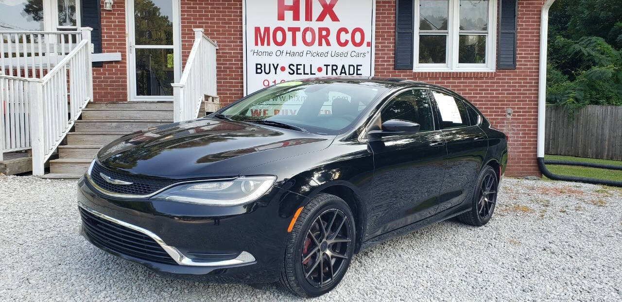 2016 Chrysler 200 for sale at Hix Motor Co in Jacksonville, NC