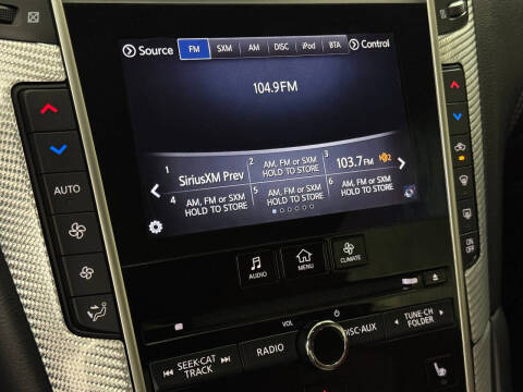 2017 Infiniti Q60 Red Sport 400