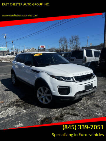 2017 Land Rover Range Rover Evoque for sale at EAST CHESTER AUTO GROUP INC. in Kingston NY