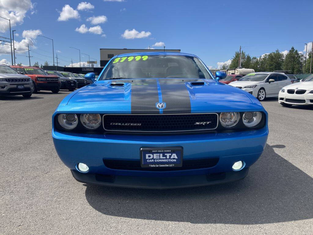Blue 2010 Dodge Challenger SRT8 SRT8 2dr Coupe 2