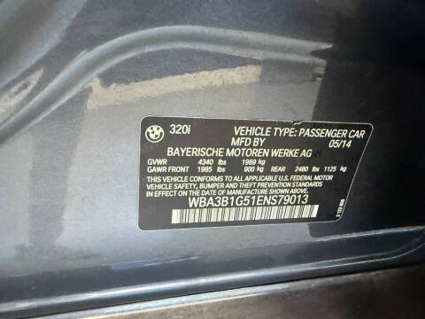 2014 BMW 3 Series 320i