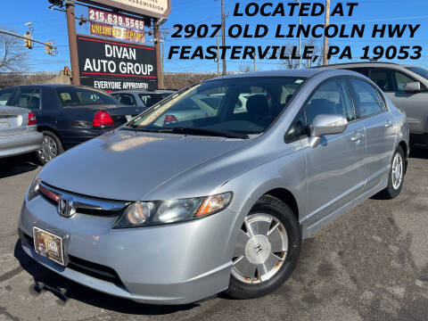 2007 Honda Civic for sale at Divan Auto Group - 3 in Feasterville PA