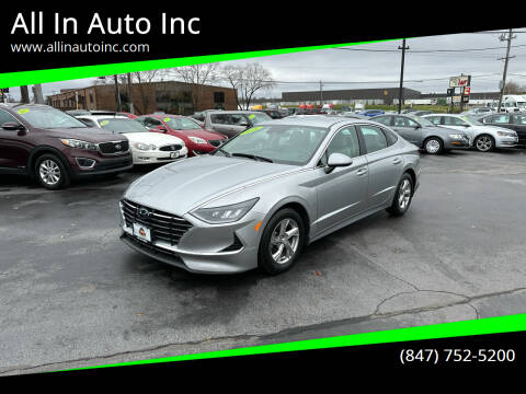 2021 Hyundai Sonata for sale at All In Auto Inc in Palatine IL