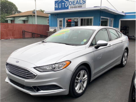 2018 Ford Fusion for sale at AutoDeals in Hayward CA