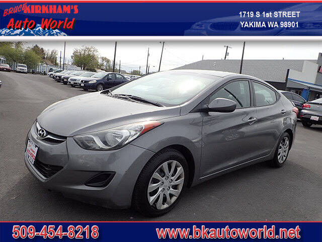 2013 Hyundai Elantra for sale at Bruce Kirkham's Auto World in Yakima WA
