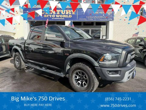 2016 RAM 1500 for sale at Big Mike's 750 Drives in Runnemede NJ