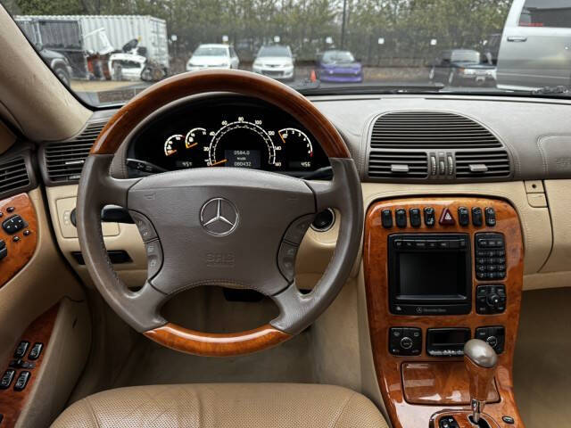 2001 Mercedes-Benz CL-Class CL 500